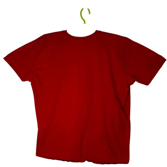 Grandma Elf Graphic T-Shirt Red Gildan Softstyle Ring Spun Cotton 3XL - Picture 2 of 8